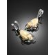 Elegant Handcrafted Dangle Earrings With Mammoth Tusk The Era, image , picture 3