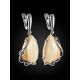 Bold Silver Dangles With Mammoth Tusk The Era, image , picture 3
