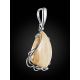 Handcrafted Silver Pendant With Mammoth Tusk The Era, image , picture 2