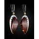 Silver Amber Dangles With Gold Plated Details The Triumph, image , picture 3