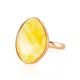 Lustrous Honey Amber Ring The Lagoon, Ring Size: 6.5 / 17, image , picture 2