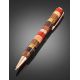 Handcrafted Wooden Pen With Honey Amber The Indonesia, image , picture 2