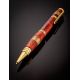 Designer Wooden Ball Pen With Baltic Amber, image , picture 5