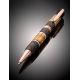 Designer Wenge Wood Ball Pen With Amber, image , picture 2