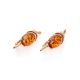 Fabulous Amber Earrings In Gold-Plated Silver The Sigma, image , picture 4
