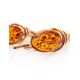 Fabulous Amber Earrings In Gold-Plated Silver The Sigma, image , picture 3