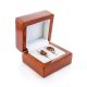 Cognac Amber Earrings In Gold-Plated Silver The Vesta, image , picture 4