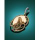 Gold-Plated Pendant With natural Mammoth Tusk The Era, image , picture 2