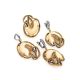 Gold-Plated Pendant With natural Mammoth Tusk The Era, image , picture 4
