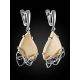 Fabulous Silver Dangles With Mammoth Tusk The Era, image , picture 3