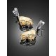 Fabulous Silver Dangles With Mammoth Tusk The Era, image , picture 2