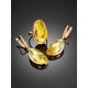 Luminous Amber Cocktail Ring The Lagoon, Ring Size: 8.5 / 18.5, image , picture 4