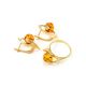 Bright Amber Ring In Gold-Plated Silver The Aldebaran, Ring Size: 12 / 21.5, image , picture 5