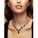 Amber Necklace In Sterling Silver The Selena, image , picture 3