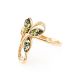 Green Amber Ring In Gold The Verbena, Ring Size: 8 / 18, image , picture 3