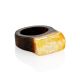 Ethnic Style Wooden Amber Ring The Indonesia, Ring Size: 6 / 16.5, image , picture 3