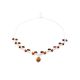 Amber Necklace In Sterling Silver The Lily Of The Valley, image , picture 3