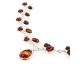 Amber Necklace In Sterling Silver The Lily Of The Valley, image , picture 2