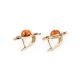 Adorable Amber Earrings In Gold-Plated Silver The Daisy, image , picture 4