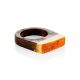 Stylish Wooden Ring With Honey Amber Stone The Indonesia, Ring Size: 9.5 / 19.5, image , picture 3