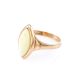 Leaf Cut Amber Ring In Gold The Amaranth, Ring Size: 6 / 16.5, image , picture 3