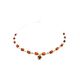 Amber Necklace In Sterling Silver The Selena, image , picture 5