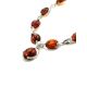 Amber Necklace In Sterling Silver The Selena, image , picture 6