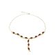 Cognac Amber Necklace In Sterling Silver The Verbena, image , picture 4
