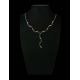 Cognac Amber Necklace In Sterling Silver The Verbena, image , picture 2