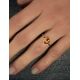 Amber Ring In Gold With Inclusion The Clio, Ring Size: 6.5 / 17, image , picture 5