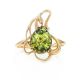 Flower Amber Ring In Gold The Daisy, Ring Size: 7 / 17.5, image , picture 4