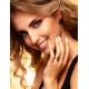 Refined Golden Ring With Cognac Amber, Ring Size: 8 / 18, image , picture 5