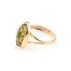 Refined Amber Ring In Gold The Sophia, Ring Size: 12 / 21.5, image , picture 5