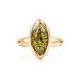 Refined Amber Ring In Gold The Sophia, Ring Size: 9.5 / 19.5, image , picture 2