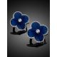 Exquisite Silver Enamel Earrings With Diamonds The Heritage, image , picture 2