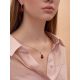 Drop Shaped Silver Enamel Pendant With Diamond Centerpiece The Heritage, image , picture 3