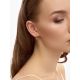 Stylish Gold Plated Silver Earrings, image , picture 3