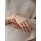Antiqued Finish Stylish Silver Ring The Liquid, Ring Size: Adjustable, image , picture 4