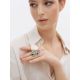 Silver Cocktail Ring With Multicolor Stones Bella Terra, Ring Size: 9 / 19, image , picture 3
