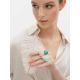 Boho Chic Silver Ring With Multicolor Stones Bella Terra, Ring Size: 9 / 19, image , picture 2