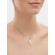 Crystal Heart Pendant In Gold Plated Silver The Fame, image , picture 4
