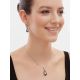 Crystal Dangles in Gold Plated Silver The Fame, image , picture 5