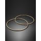 Trendy Golden Hoop Earrings, image , picture 2