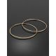 Chic Golden Hoop Earrings, image , picture 2