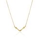 Designer Gilded Silver Necklace The Liquid, image 
