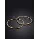 Fabulous Golden Hoop Earrings, image , picture 2