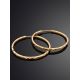 Chic Golden Hoop Earrings, image , picture 2