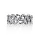 Chic White Gold Diamond Ring, Ring Size: 7 / 17.5, image , picture 3
