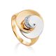 Two Toned Gold Crystal Ring, Ring Size: 9.5 / 19.5, image 