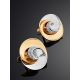 Mixed Gold Crystal Earrings, image , picture 2